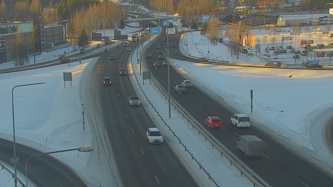 Weather Camera Image Väg 50 Vanda Lahtisleden, Vantaa, Uusimaa