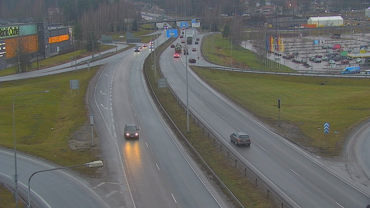 Weather Camera Image Väg 50 Vanda Lahtisleden, Vantaa, Uusimaa