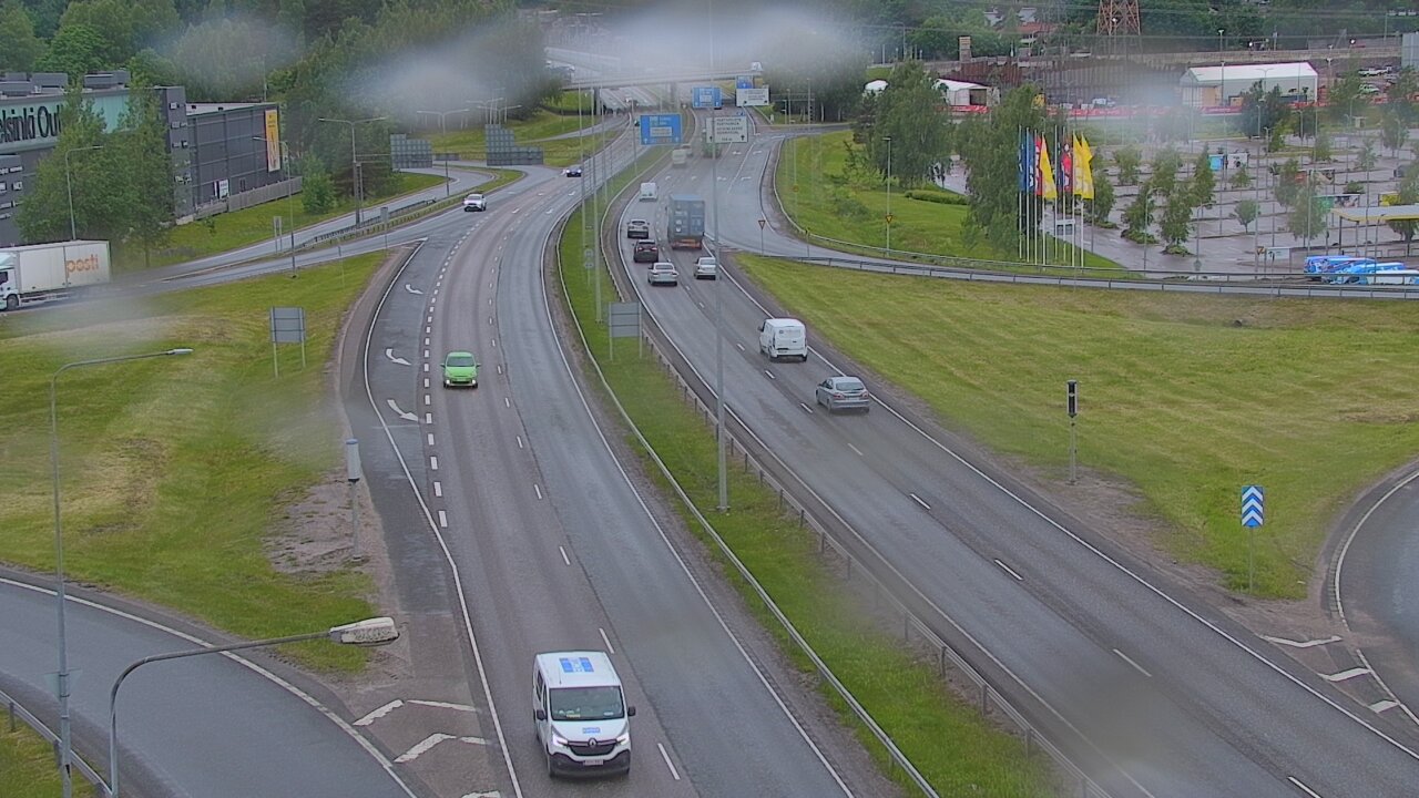 Weather Camera Image Väg 50 Vanda Lahtisleden, Vantaa, Uusimaa