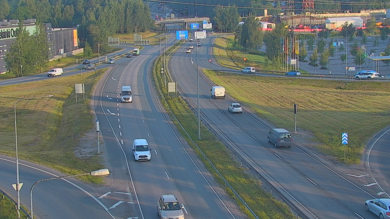 Weather Camera Image Road 50 Vantaa Lahdenväylä, Vantaa, Uusimaa