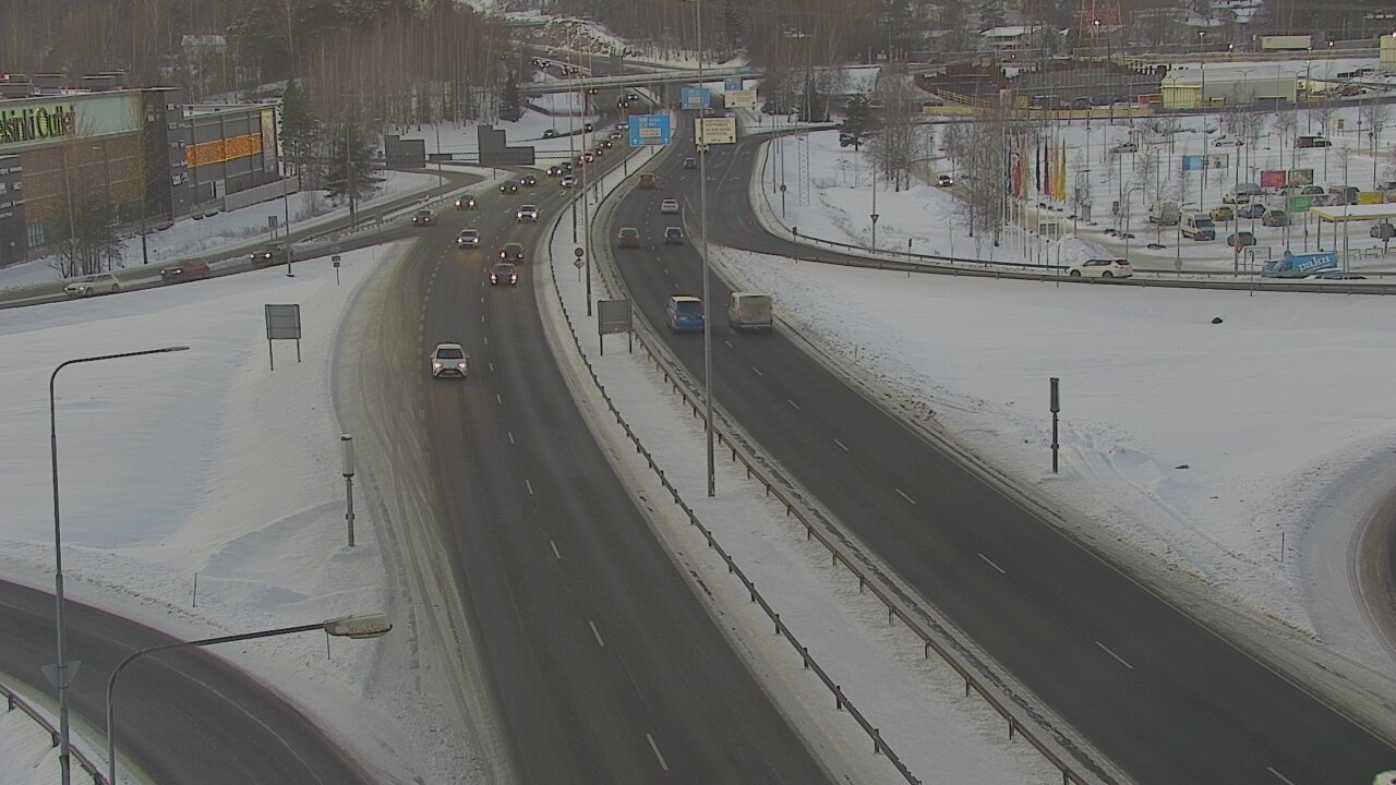 Weather Camera Image Väg 50 Vanda Lahtisleden, Vantaa, Uusimaa