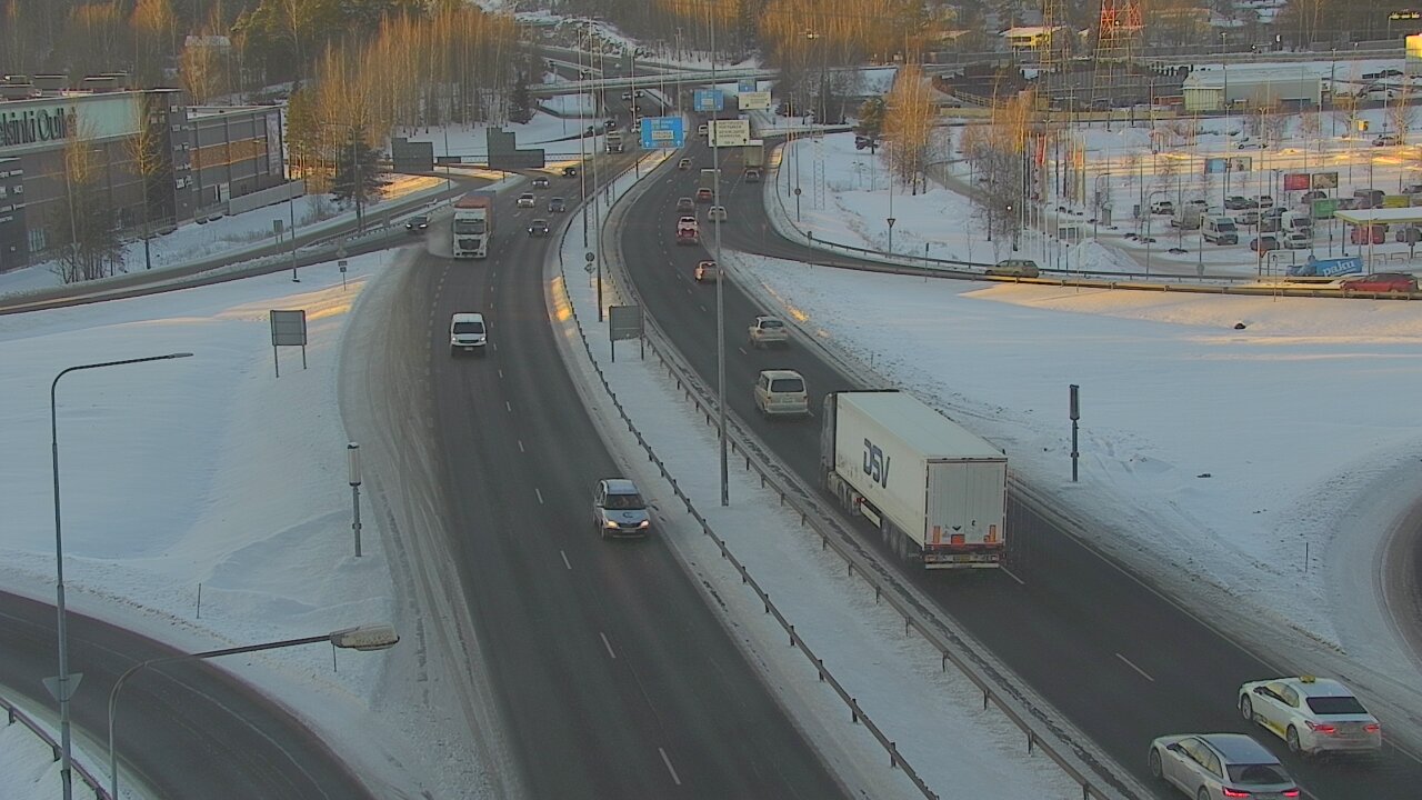 Weather Camera Image Väg 50 Vanda Lahtisleden, Vantaa, Uusimaa