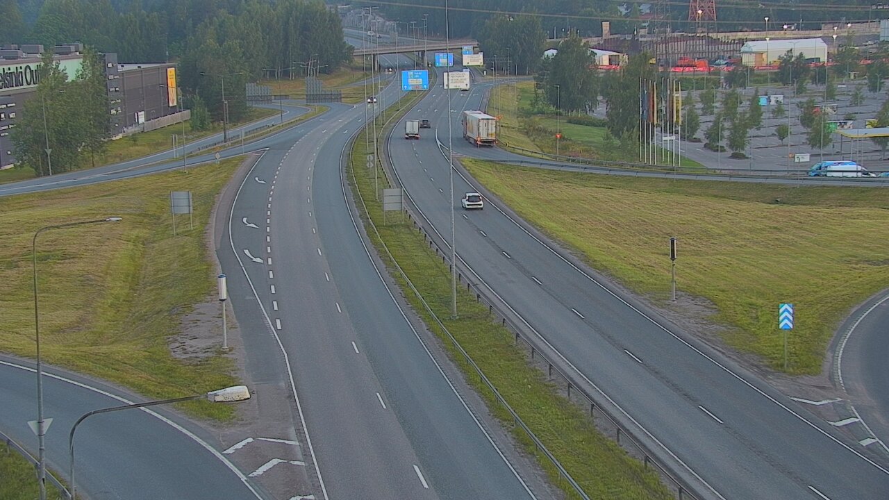 Weather Camera Image Road 50 Vantaa Lahdenväylä, Vantaa, Uusimaa