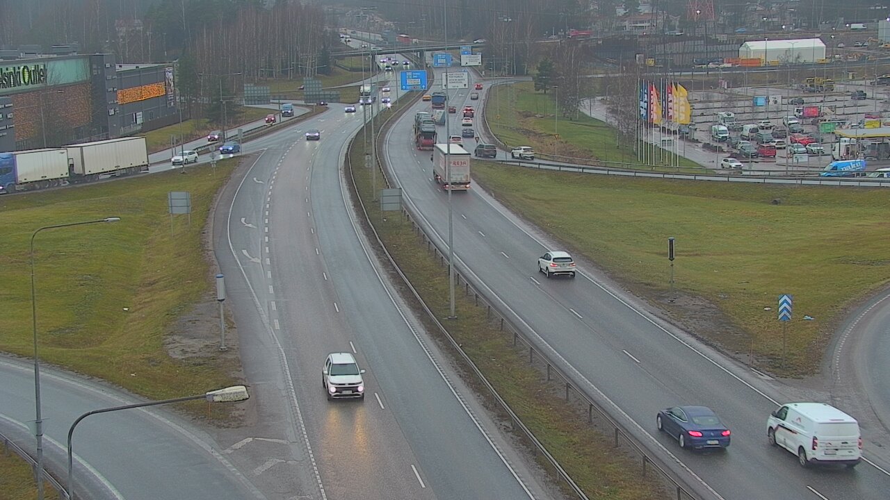 Weather Camera Image Väg 50 Vanda Lahtisleden, Vantaa, Uusimaa