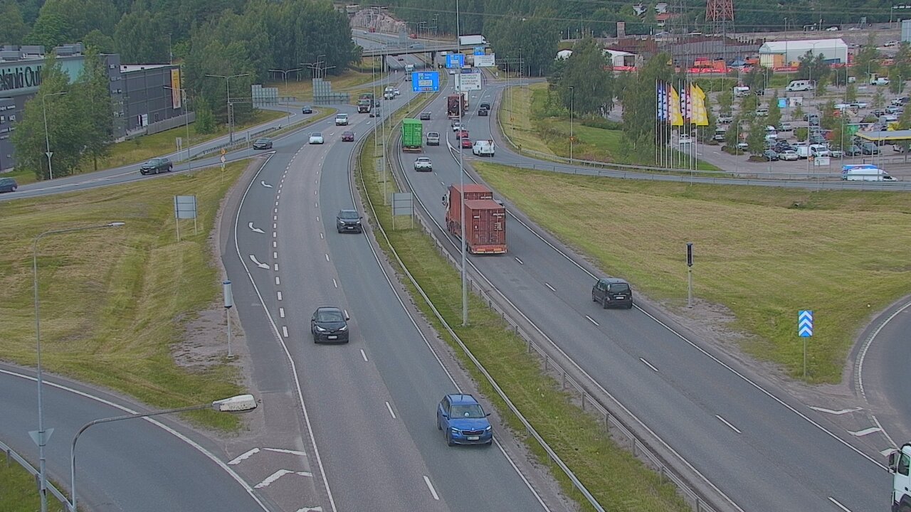 Weather Camera Image Road 50 Vantaa Lahdenväylä, Vantaa, Uusimaa