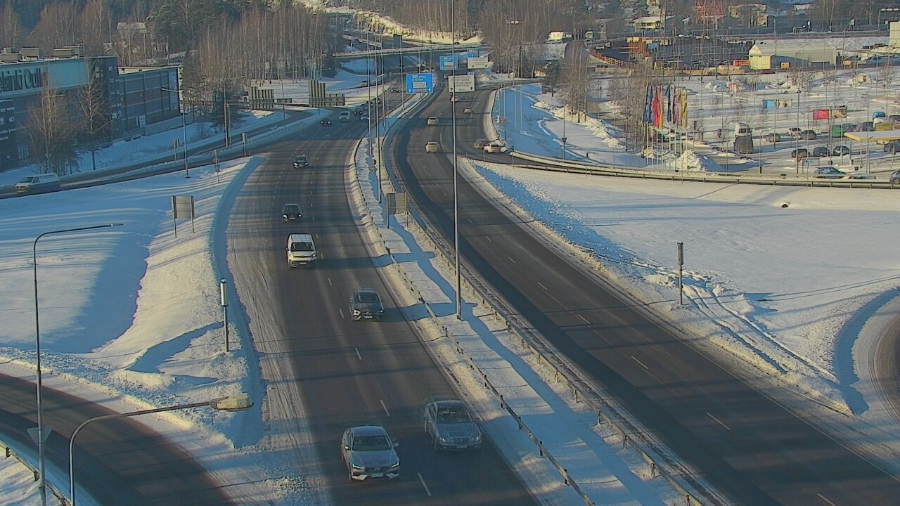 Weather Camera Image Väg 50 Vanda Lahtisleden, Vantaa, Uusimaa
