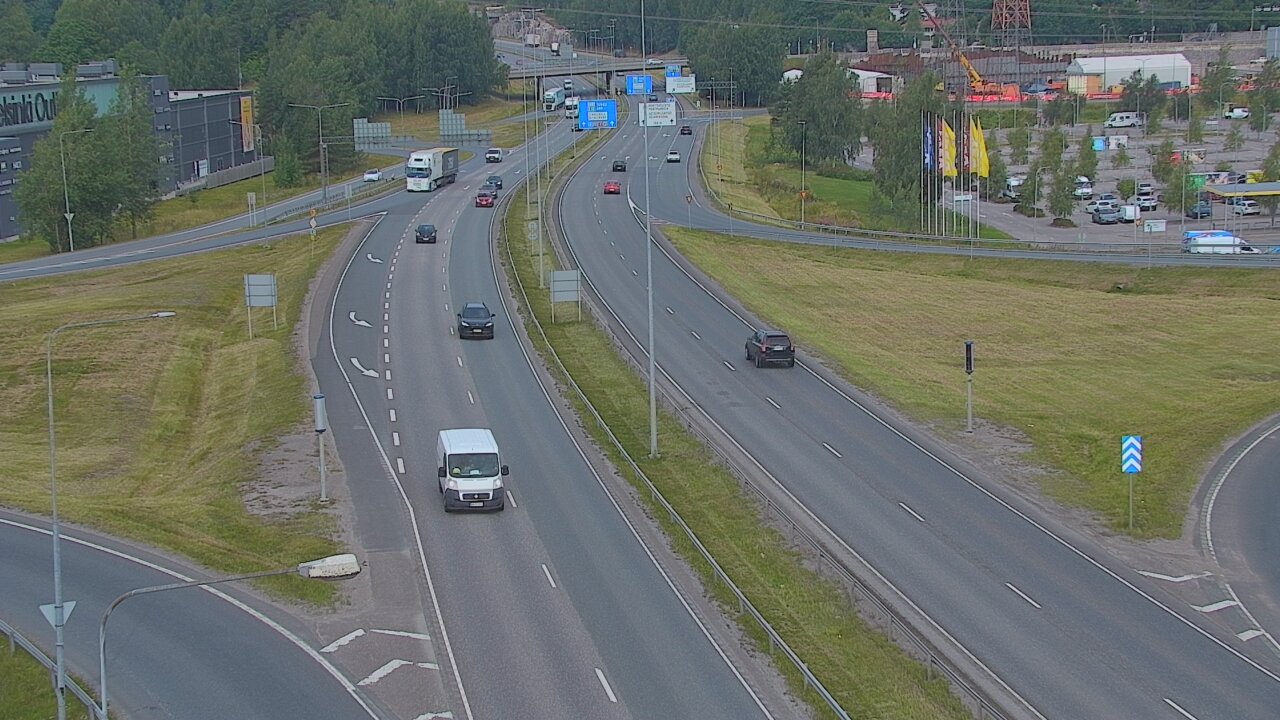 Weather Camera Image Road 50 Vantaa Lahdenväylä, Vantaa, Uusimaa