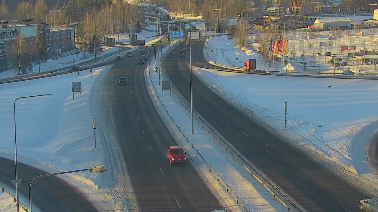 Weather Camera Image Väg 50 Vanda Lahtisleden, Vantaa, Uusimaa