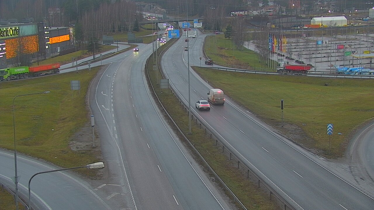 Weather Camera Image Road 50 Vantaa Lahdenväylä, Vantaa, Uusimaa