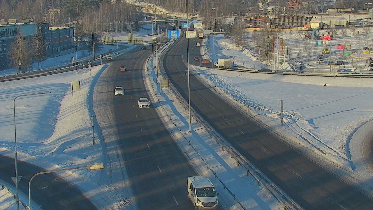 Weather Camera Image Road 50 Vantaa Lahdenväylä, Vantaa, Uusimaa