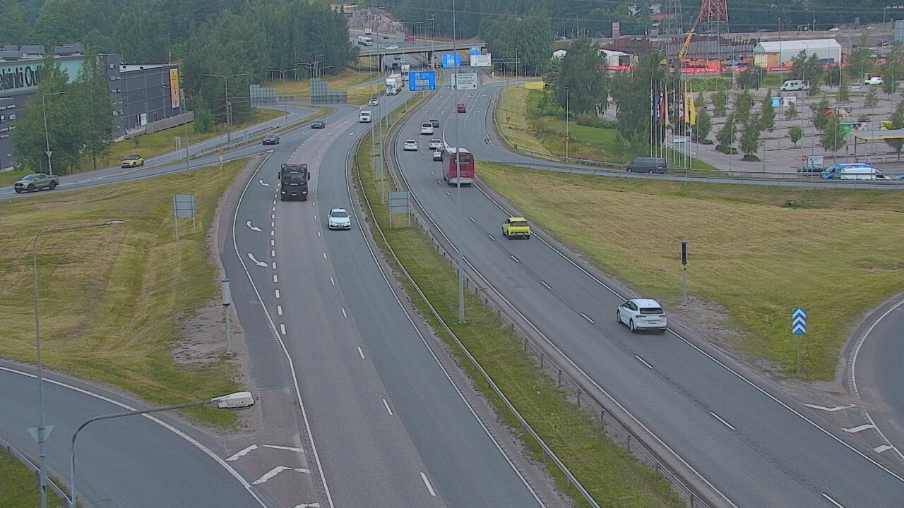 Weather Camera Image Road 50 Vantaa Lahdenväylä, Vantaa, Uusimaa