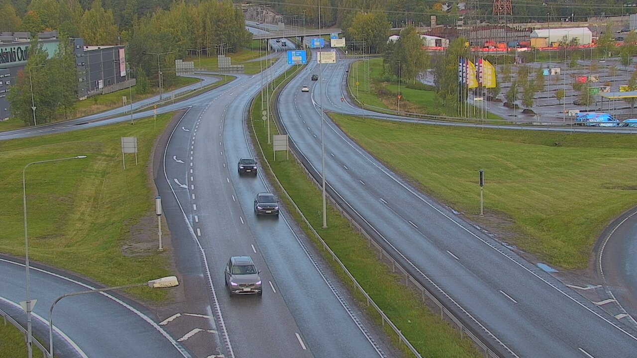 Weather Camera Image Road 50 Vantaa Lahdenväylä, Vantaa, Uusimaa