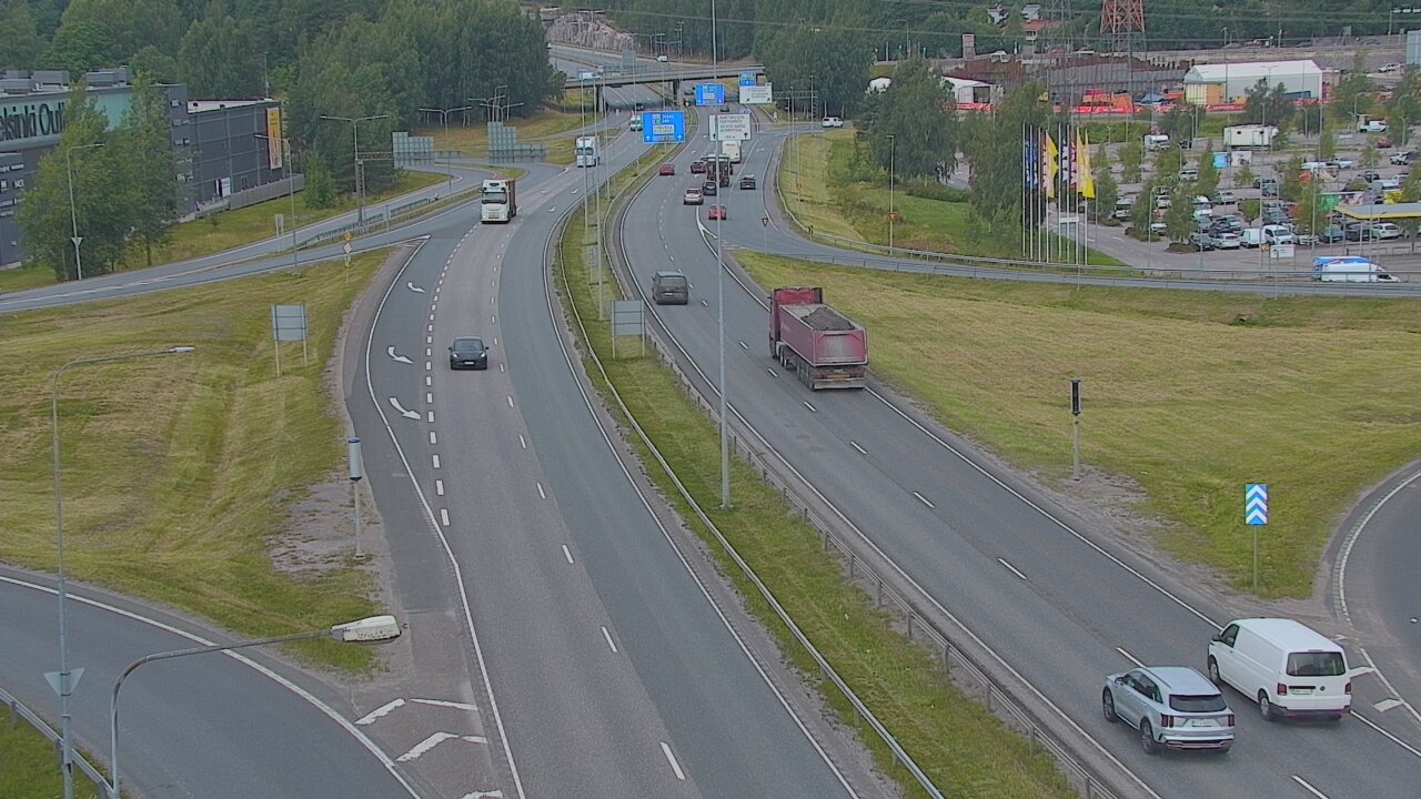 Weather Camera Image Road 50 Vantaa Lahdenväylä, Vantaa, Uusimaa