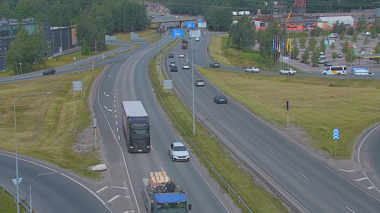 Weather Camera Image Road 50 Vantaa Lahdenväylä, Vantaa, Uusimaa