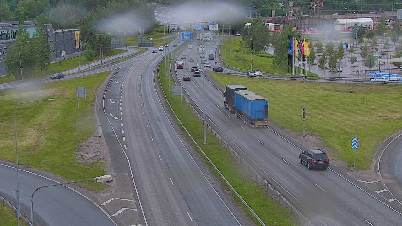 Weather Camera Image Väg 50 Vanda Lahtisleden, Vantaa, Uusimaa