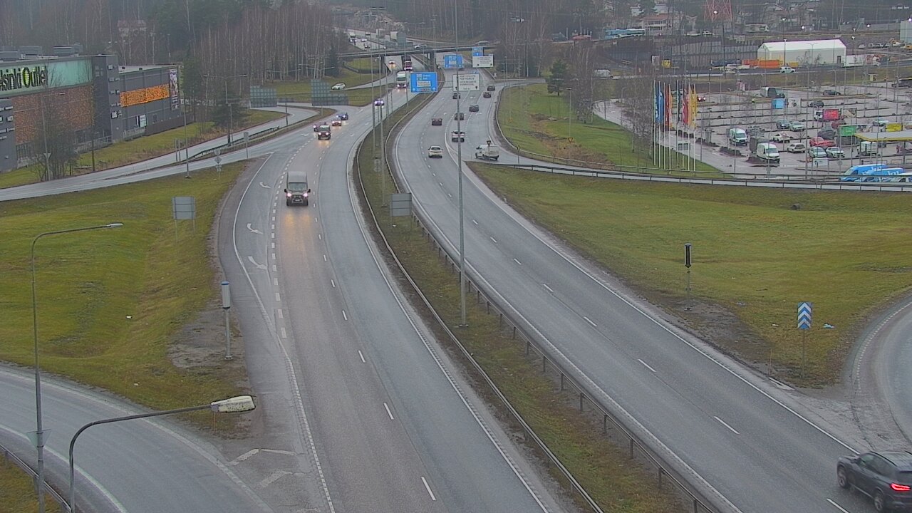 Weather Camera Image Väg 50 Vanda Lahtisleden, Vantaa, Uusimaa
