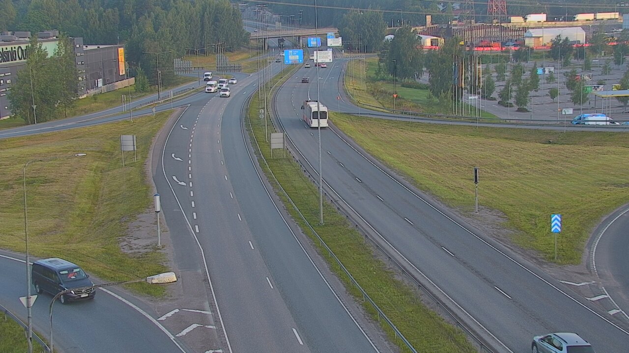 Weather Camera Image Road 50 Vantaa Lahdenväylä, Vantaa, Uusimaa