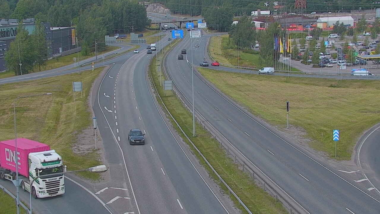 Weather Camera Image Road 50 Vantaa Lahdenväylä, Vantaa, Uusimaa