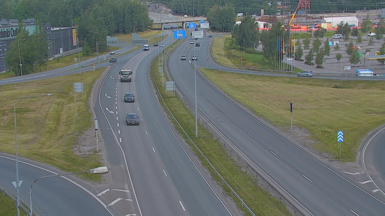 Weather Camera Image Road 50 Vantaa Lahdenväylä, Vantaa, Uusimaa
