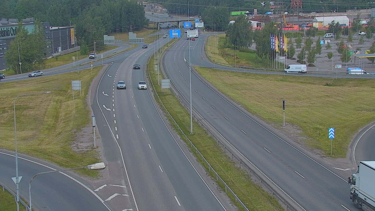 Weather Camera Image Road 50 Vantaa Lahdenväylä, Vantaa, Uusimaa