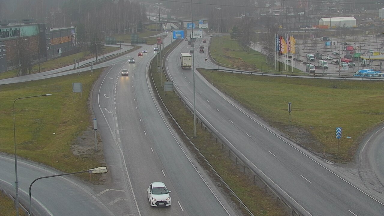 Weather Camera Image Väg 50 Vanda Lahtisleden, Vantaa, Uusimaa