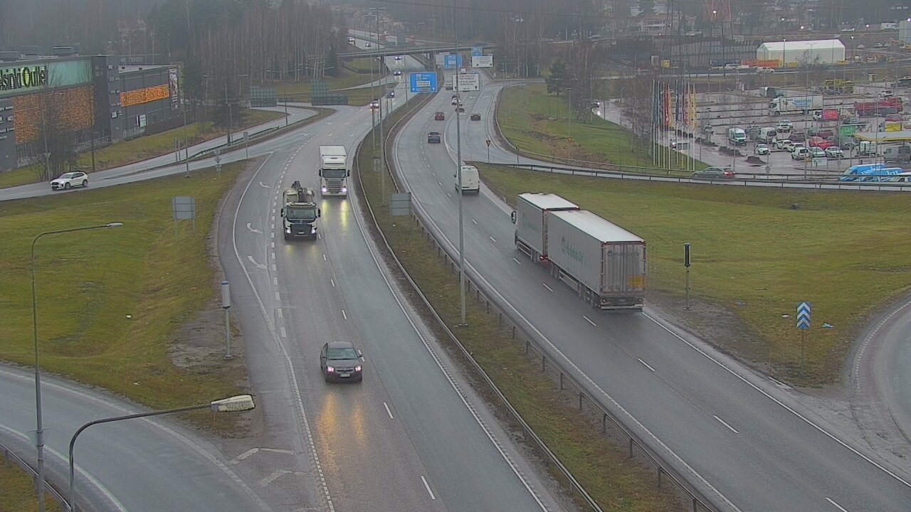 Weather Camera Image Väg 50 Vanda Lahtisleden, Vantaa, Uusimaa
