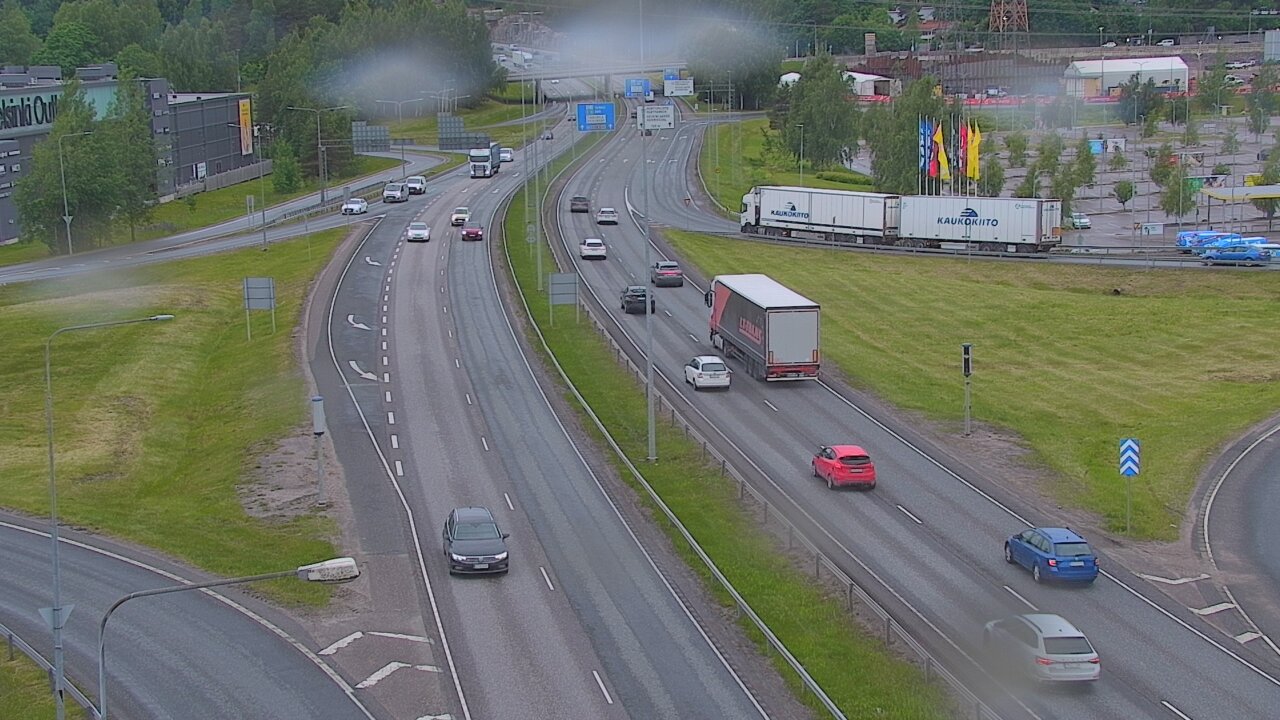 Weather Camera Image Väg 50 Vanda Lahtisleden, Vantaa, Uusimaa