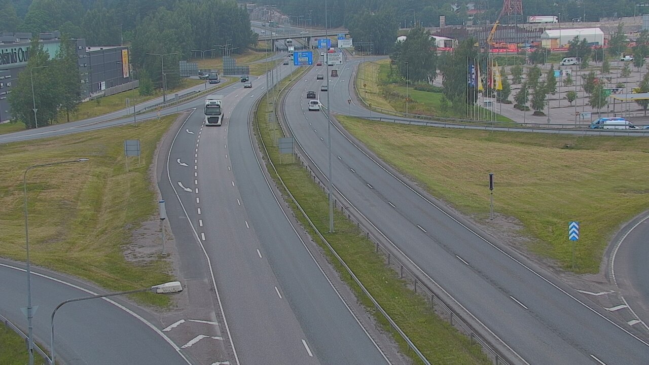 Weather Camera Image Road 50 Vantaa Lahdenväylä, Vantaa, Uusimaa