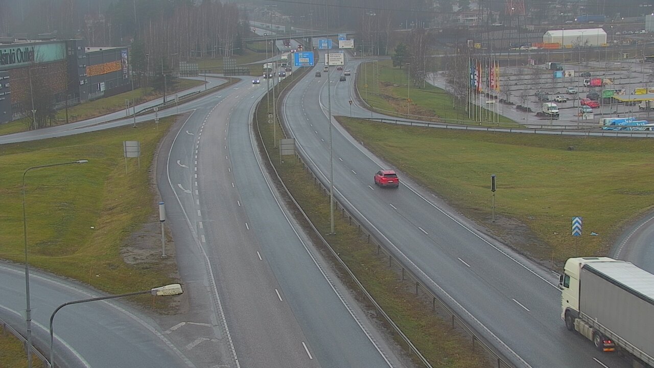 Weather Camera Image Väg 50 Vanda Lahtisleden, Vantaa, Uusimaa