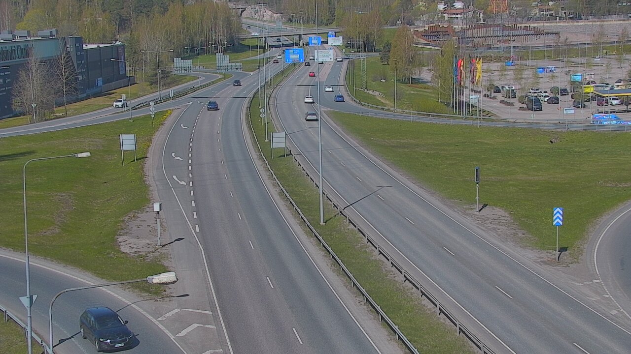 Weather Camera Image Väg 50 Vanda Lahtisleden, Vantaa, Uusimaa