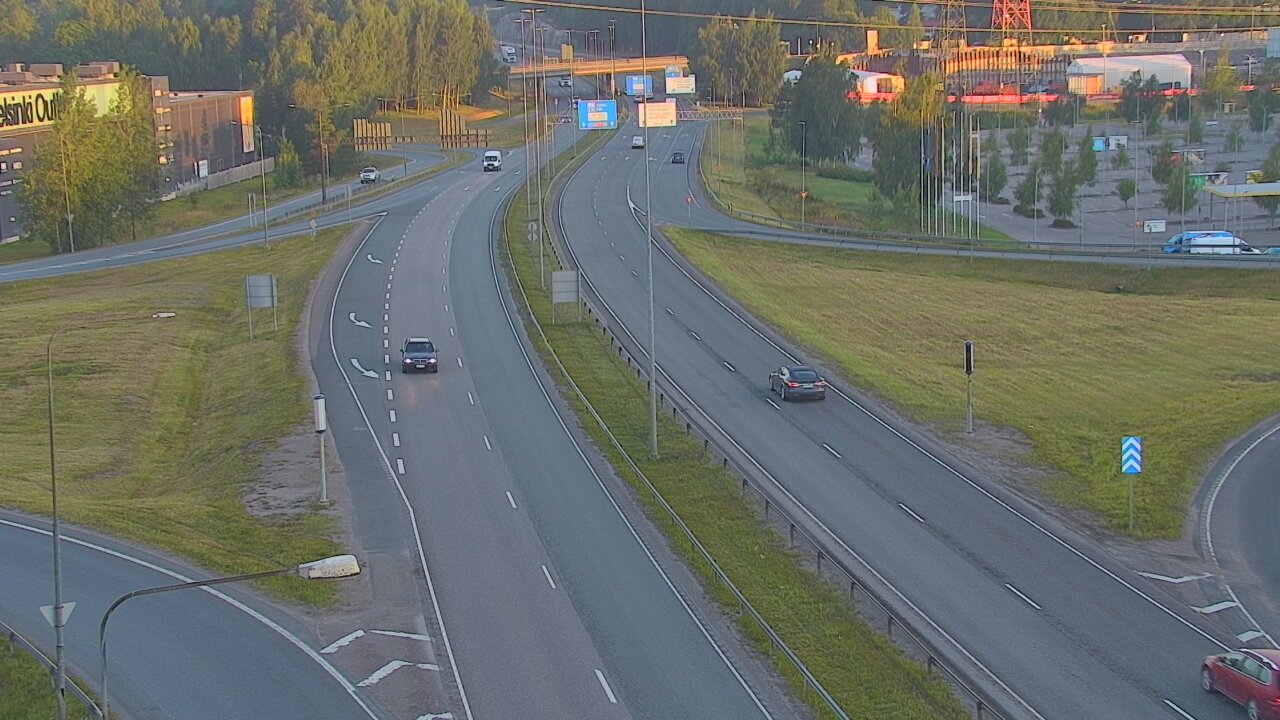 Weather Camera Image Road 50 Vantaa Lahdenväylä, Vantaa, Uusimaa