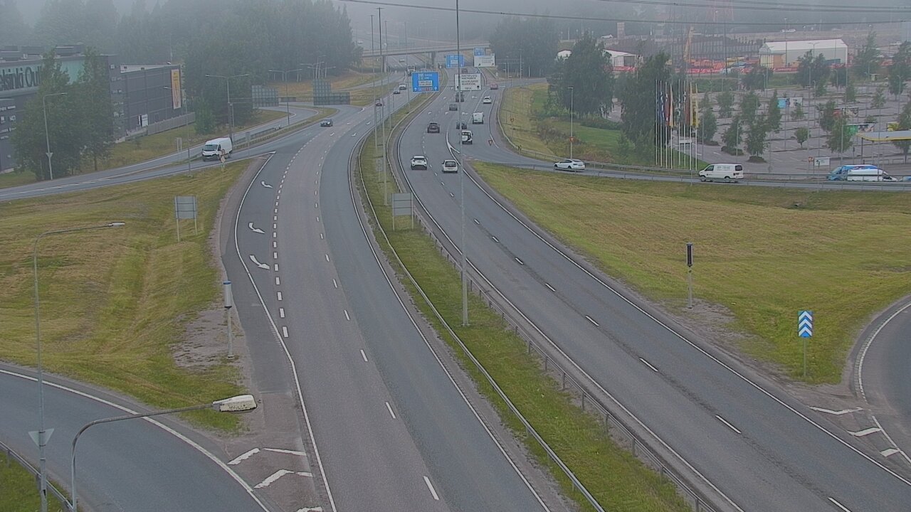 Weather Camera Image Road 50 Vantaa Lahdenväylä, Vantaa, Uusimaa