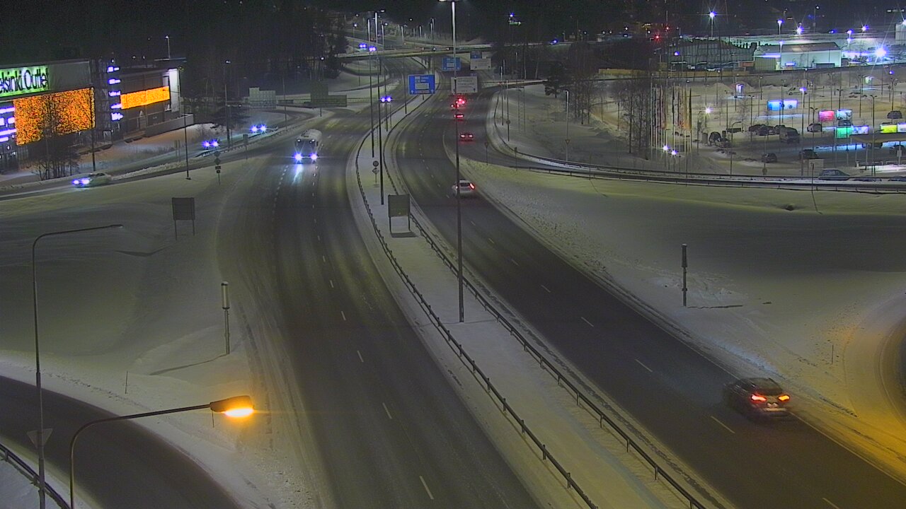 Weather Camera Image Väg 50 Vanda Lahtisleden, Vantaa, Uusimaa