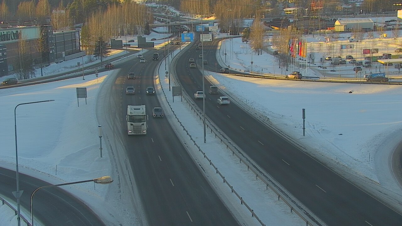 Weather Camera Image Väg 50 Vanda Lahtisleden, Vantaa, Uusimaa
