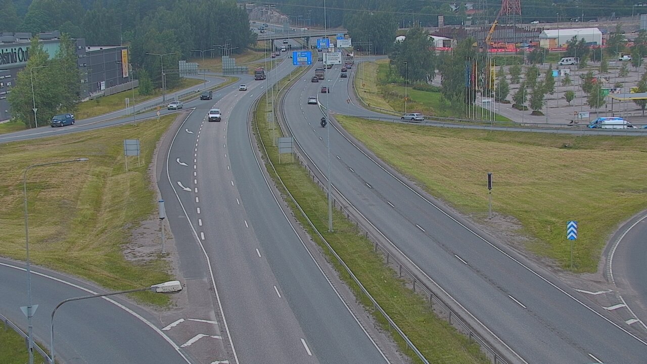Weather Camera Image Road 50 Vantaa Lahdenväylä, Vantaa, Uusimaa
