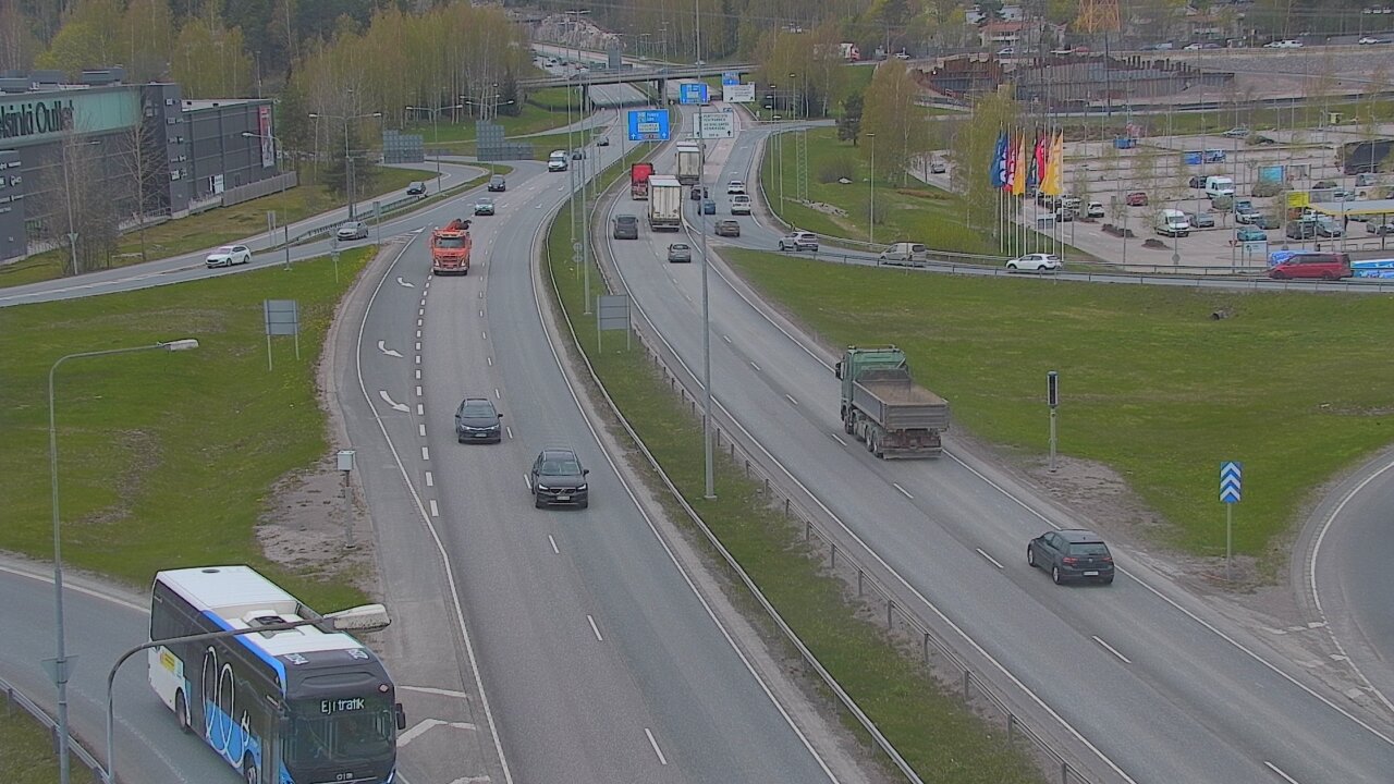 Weather Camera Image Road 50 Vantaa Lahdenväylä, Vantaa, Uusimaa