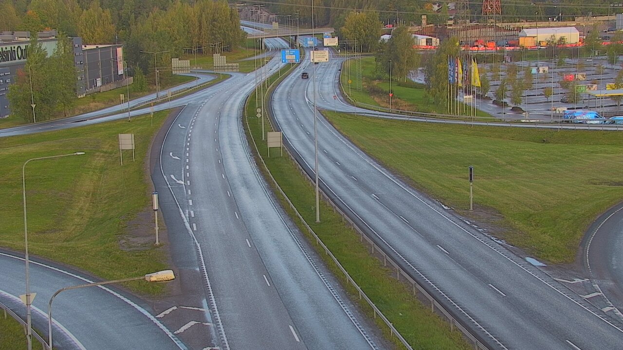 Weather Camera Image Road 50 Vantaa Lahdenväylä, Vantaa, Uusimaa