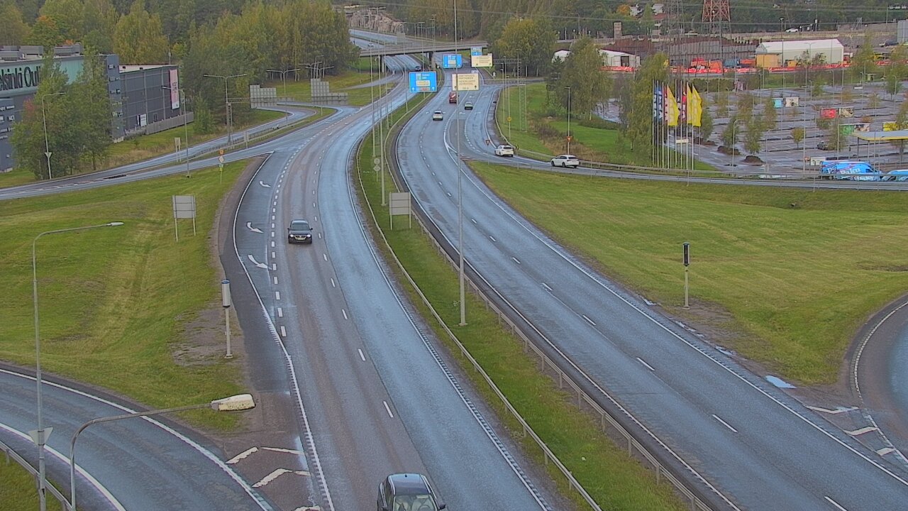 Weather Camera Image Road 50 Vantaa Lahdenväylä, Vantaa, Uusimaa