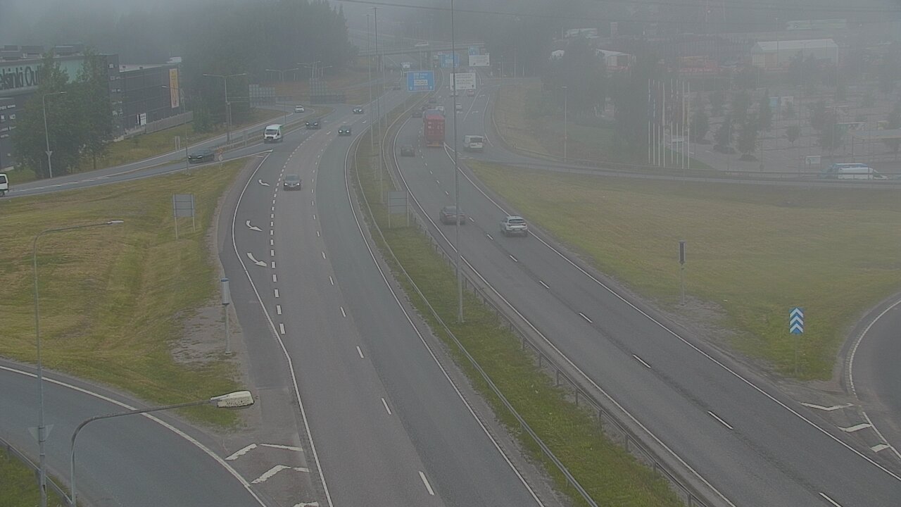Weather Camera Image Road 50 Vantaa Lahdenväylä, Vantaa, Uusimaa