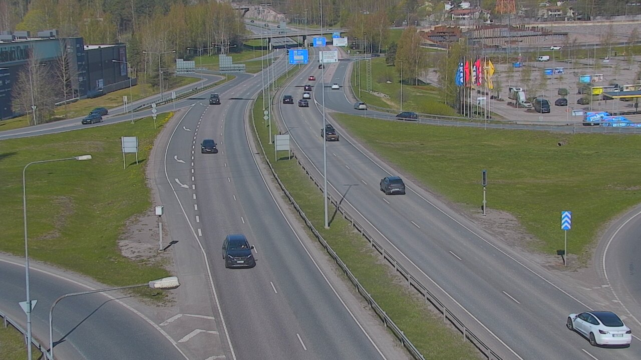 Weather Camera Image Road 50 Vantaa Lahdenväylä, Vantaa, Uusimaa