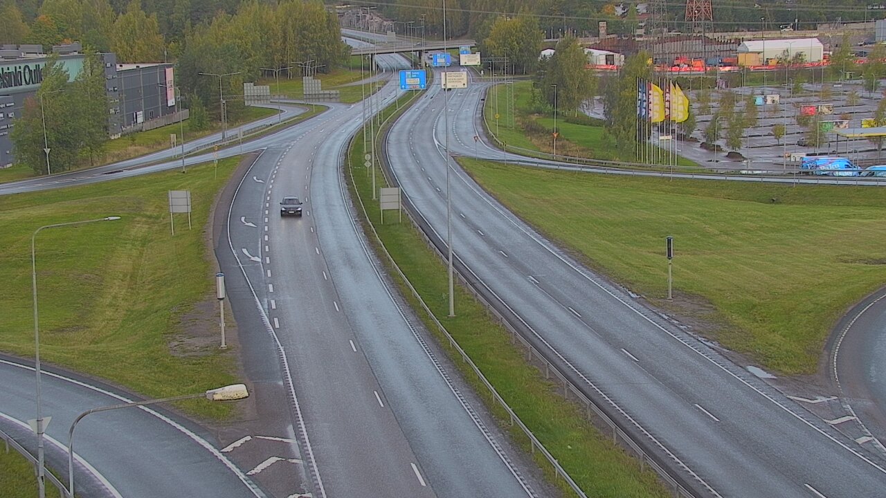 Weather Camera Image Road 50 Vantaa Lahdenväylä, Vantaa, Uusimaa