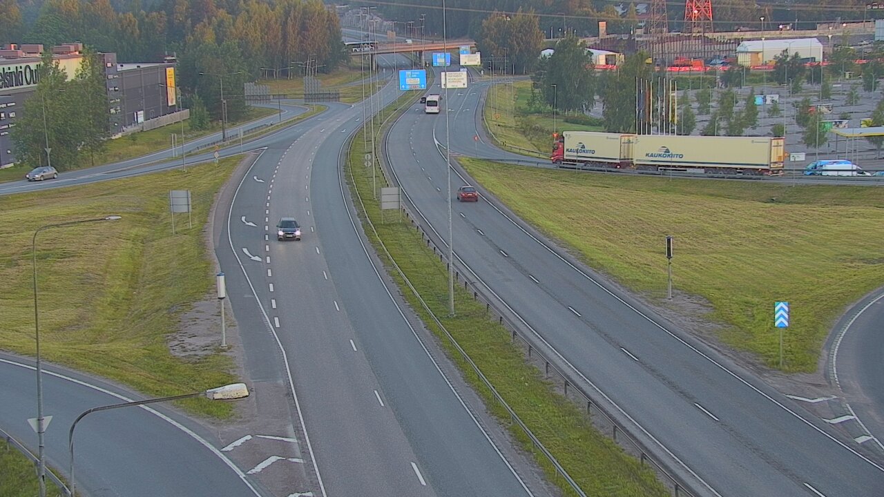 Weather Camera Image Road 50 Vantaa Lahdenväylä, Vantaa, Uusimaa