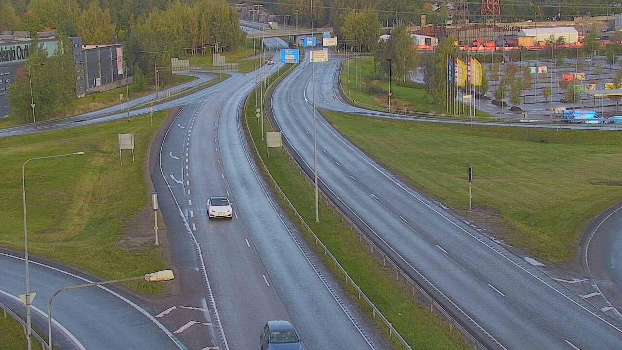Weather Camera Image Road 50 Vantaa Lahdenväylä, Vantaa, Uusimaa