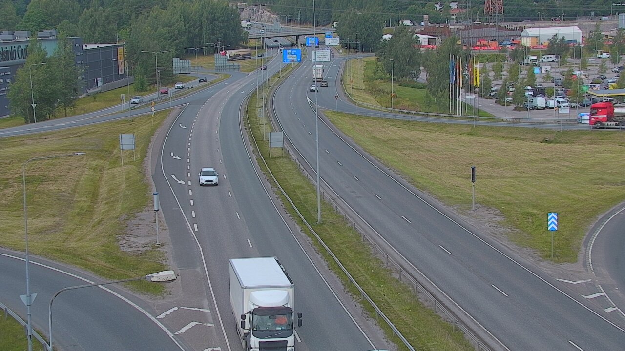 Weather Camera Image Road 50 Vantaa Lahdenväylä, Vantaa, Uusimaa