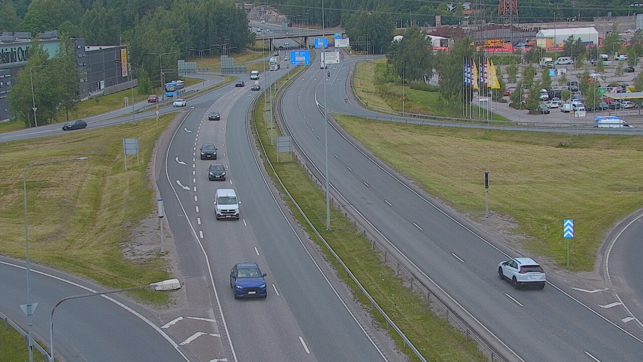 Weather Camera Image Road 50 Vantaa Lahdenväylä, Vantaa, Uusimaa