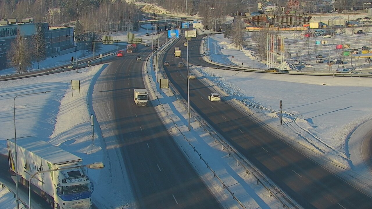 Weather Camera Image Road 50 Vantaa Lahdenväylä, Vantaa, Uusimaa