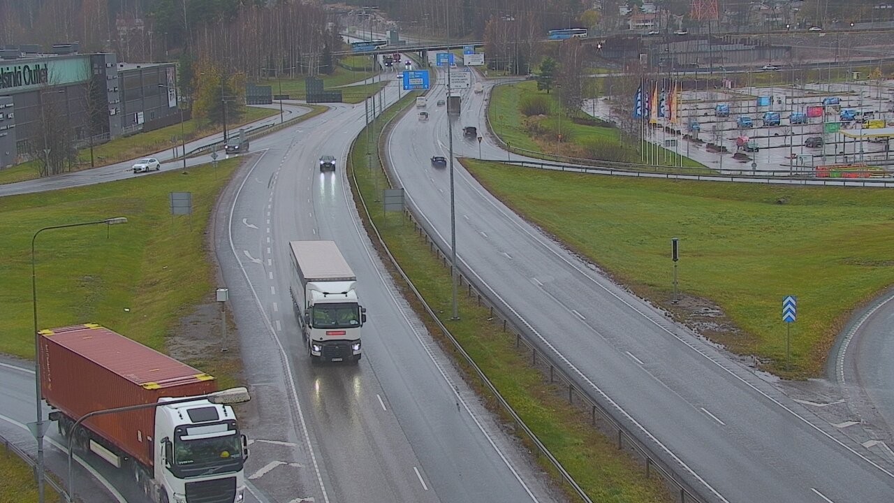 Weather Camera Image Väg 50 Vanda Lahtisleden, Vantaa, Uusimaa
