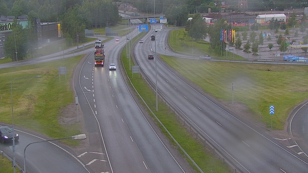 Weather Camera Image Road 50 Vantaa Lahdenväylä, Vantaa, Uusimaa