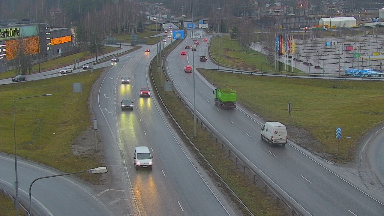 Weather Camera Image Road 50 Vantaa Lahdenväylä, Vantaa, Uusimaa