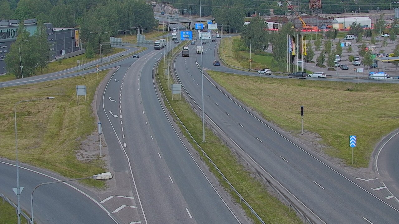 Weather Camera Image Road 50 Vantaa Lahdenväylä, Vantaa, Uusimaa
